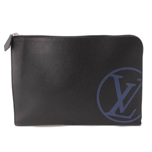 Louis Vuitton ポシェット ジュールGM NM トリヨンレザー クラッチ セカンドバッグ M67763 ブラック (204092