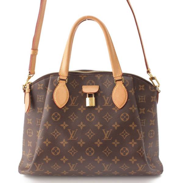 Louis Vuitton モノグラム ソボリーMM 2way ハンドバッグ  ショルダーバック M44546 ブラウン (205307