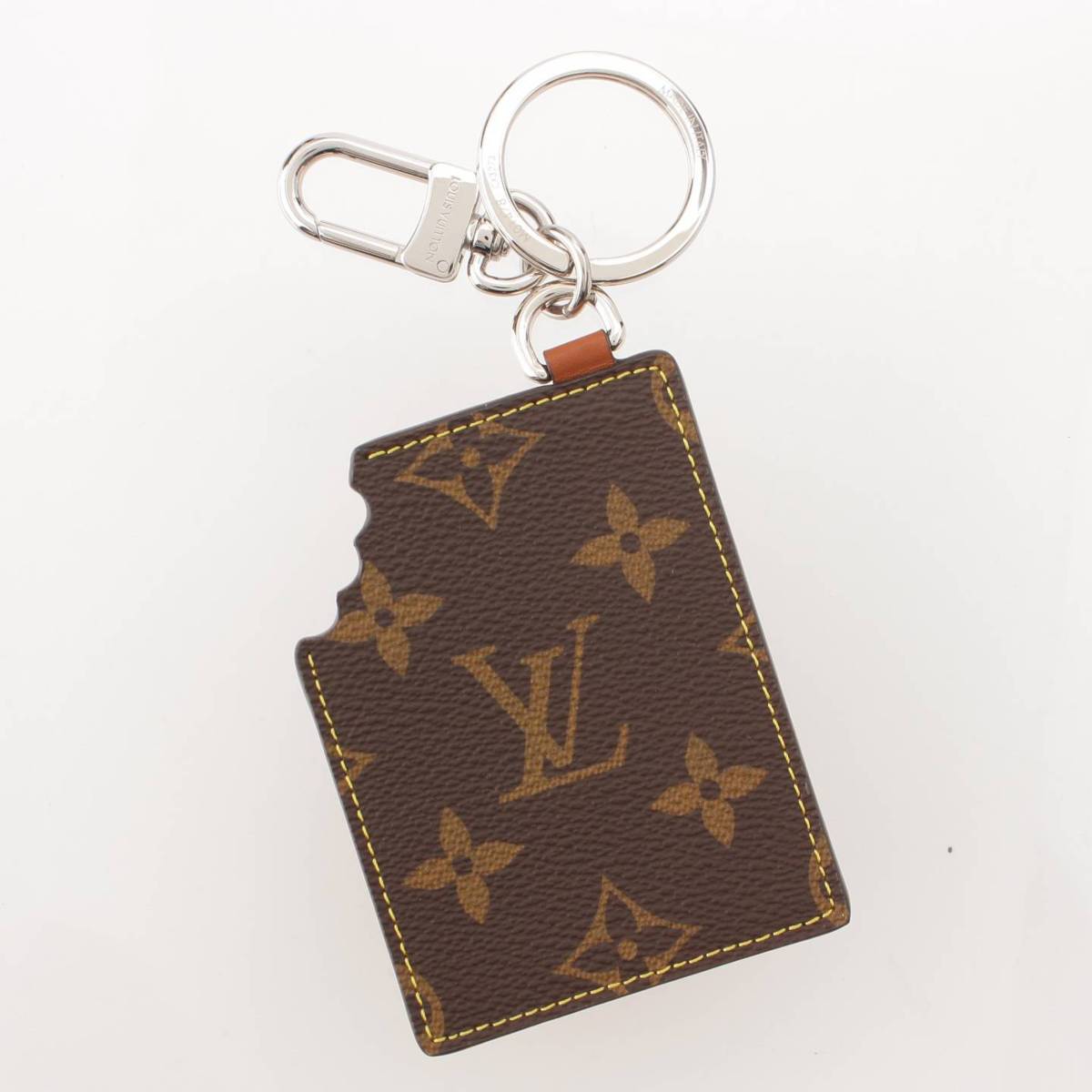 Louis Vuitton LV モノグラム チョコレートバー バッグチャーム キーホルダー M01478 ブラウン (206100