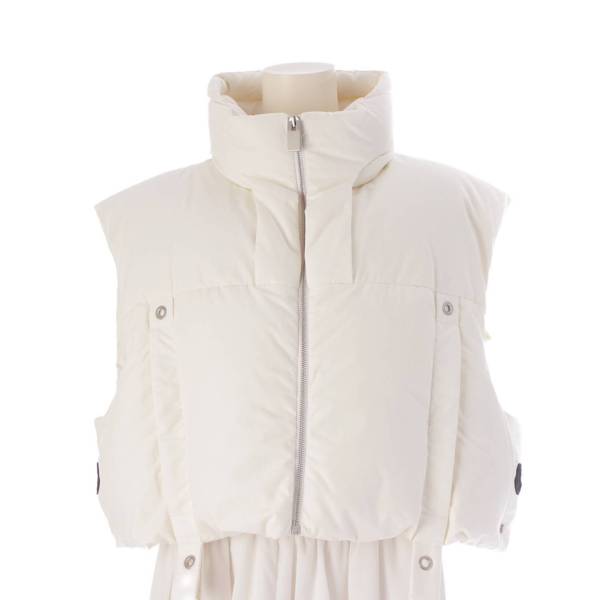 Moncler 1017 ALYX 9SMコラボ 21AW FRAXINUS GILET ダウンベスト ホワイト 3 (207621