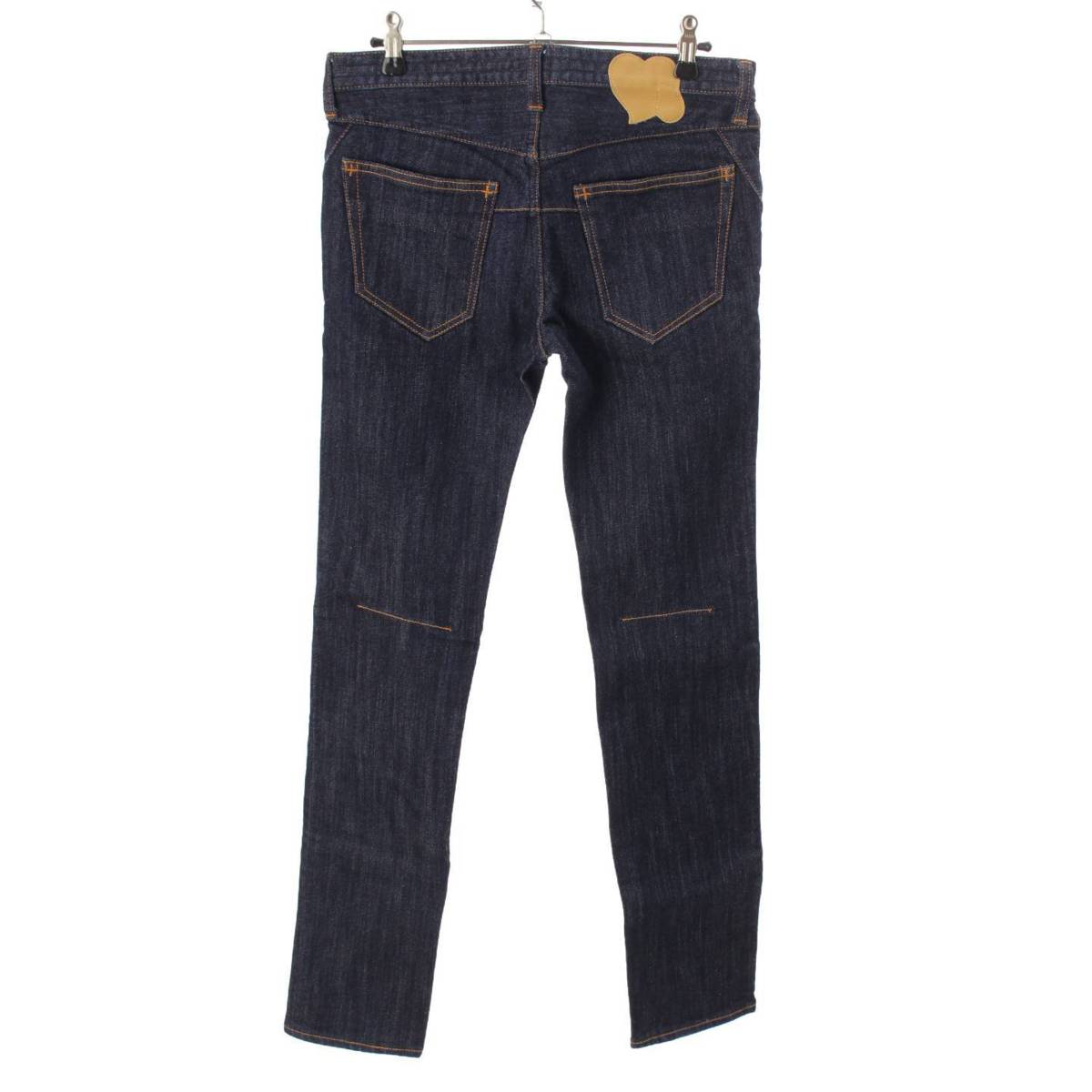 NUMBER(N)INE メンズ ハート パッチ デニムパンツ NNP-S908A ブルー 2 (188171