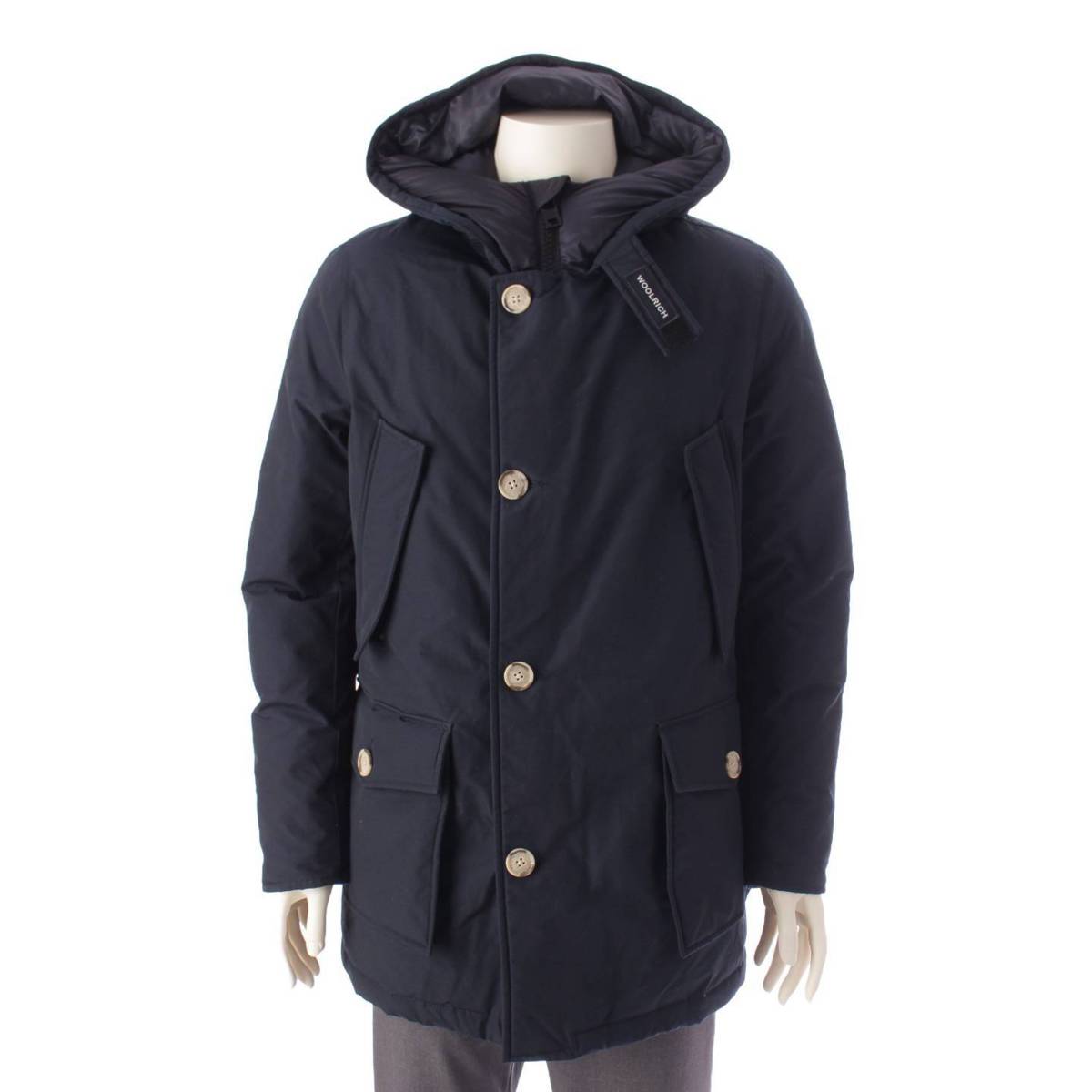 WOOLRICH 22年 メンズ ARCTIC PARKA アークティックパーカ ダウンジャケット ネイビー S (201497