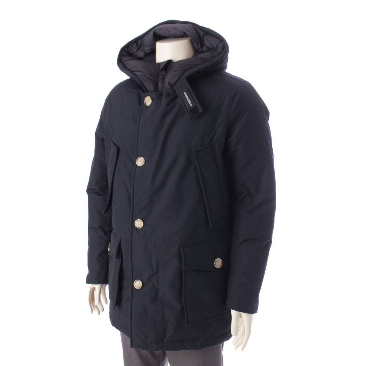 WOOLRICH 22年 メンズ ARCTIC PARKA アークティックパーカ ダウンジャケット ネイビー S (201497