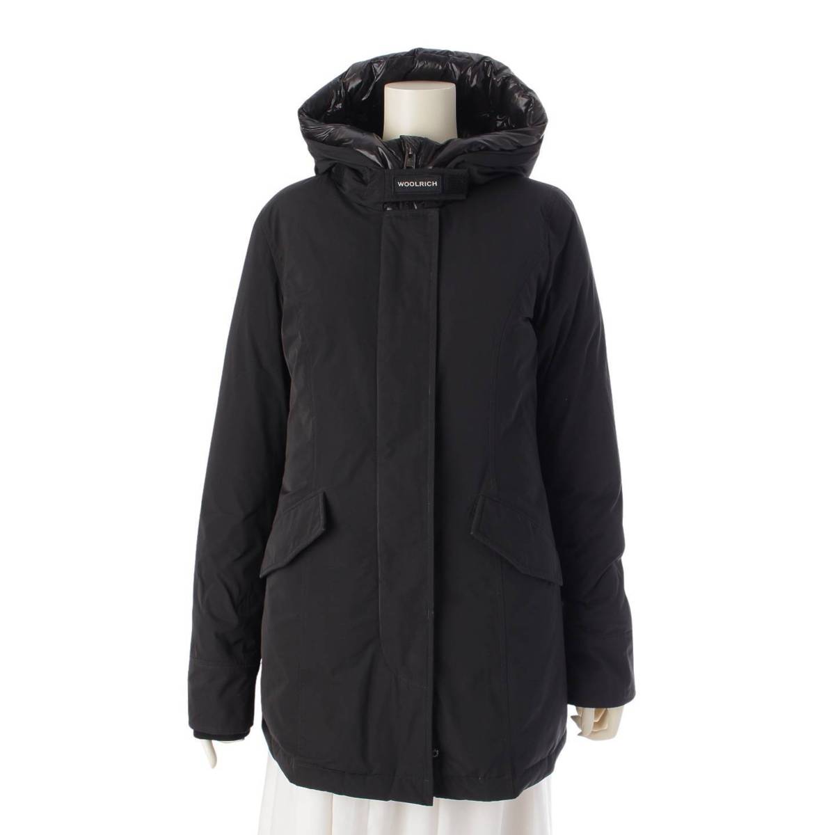 WOOLRICH LUXURY ARCTIC PARKA フード  ダウンコート アウター CFWWOU0581 ブラック XS (210406